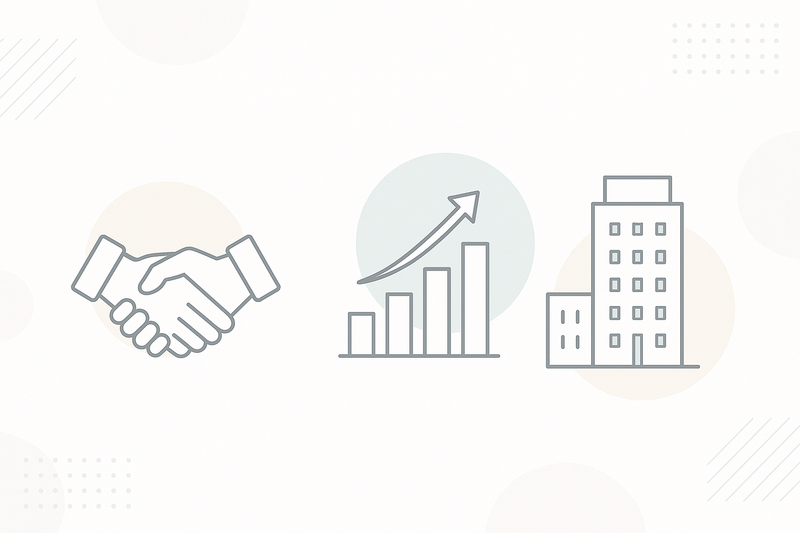 a light color image of Corporate & Commercial Service banner, no text